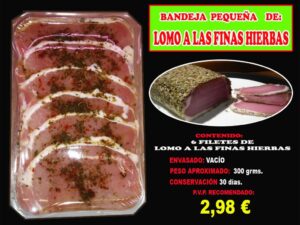 LOMO A LAS FINAS HIERBAS