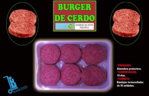 BURGER DE CERDO