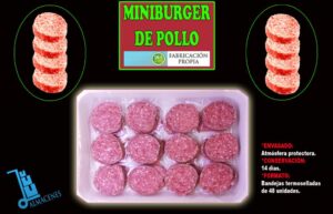 MINIBURGER DE POLLO