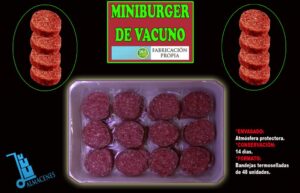 MINIBURGER DE VACUNO