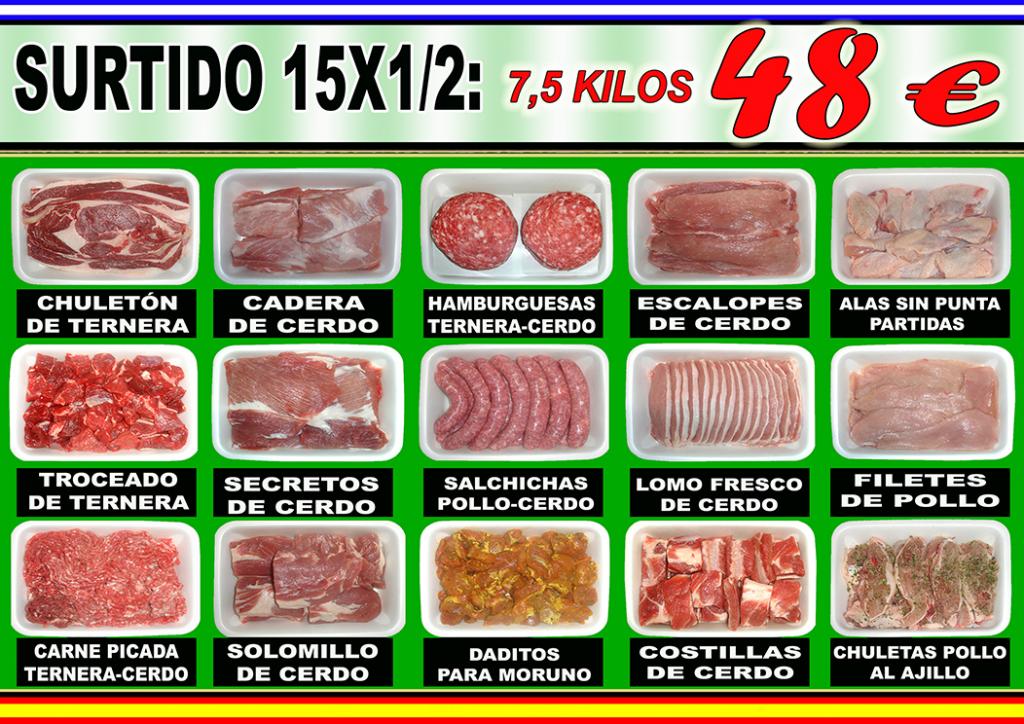 SURTIDO 15X1/2